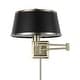 preview thumbnail 6 of 7, Uttermost Newmarket 1 Light Brass Sconce
