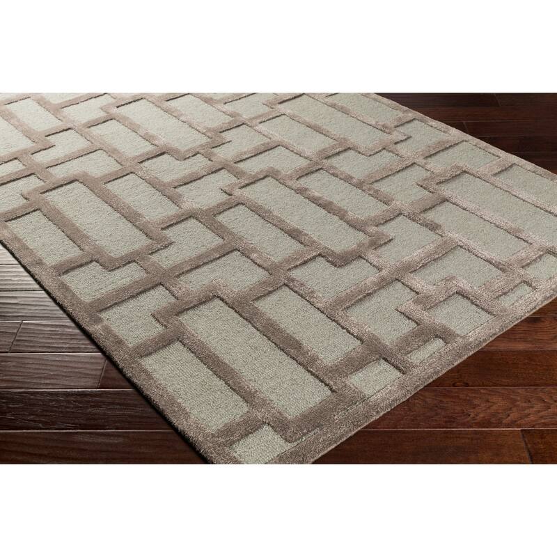 Hand-Tufted Thaxted Wool Area Rug