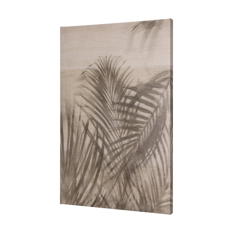 Shadows On Wood II (40 x 60) Canvas Art Print