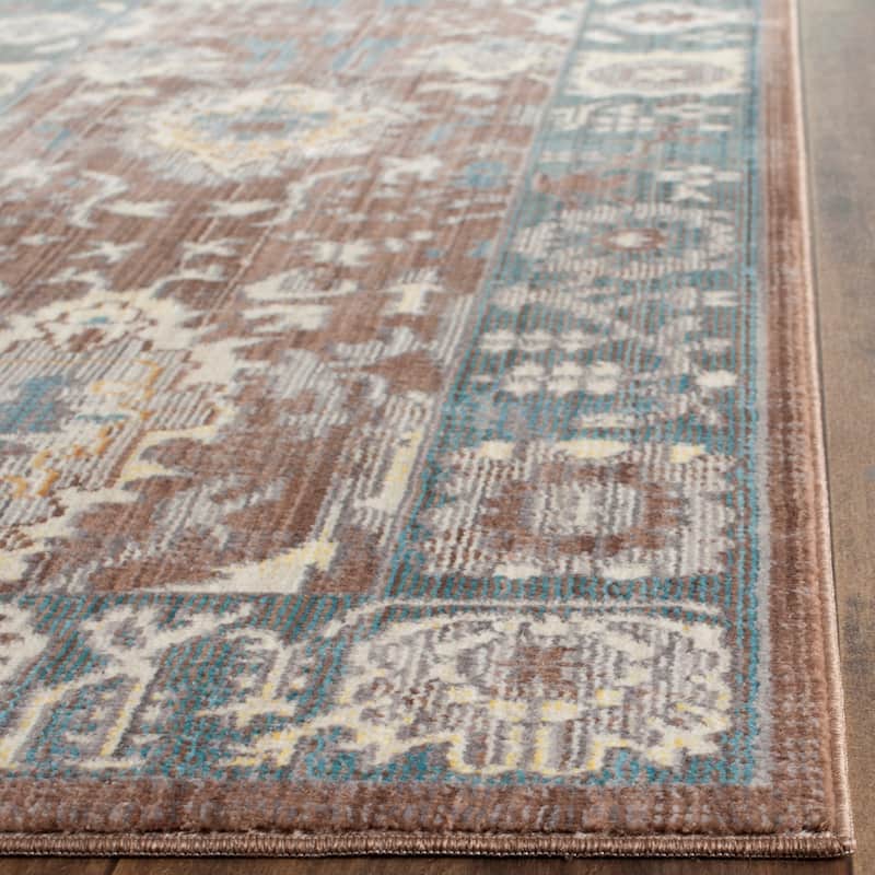 SAFAVIEH Valencia Oma Distressed Vintage Boho Oriental Polyester Rug