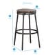 preview thumbnail 5 of 4, Carbon Loft Robert Backless Counter Stool