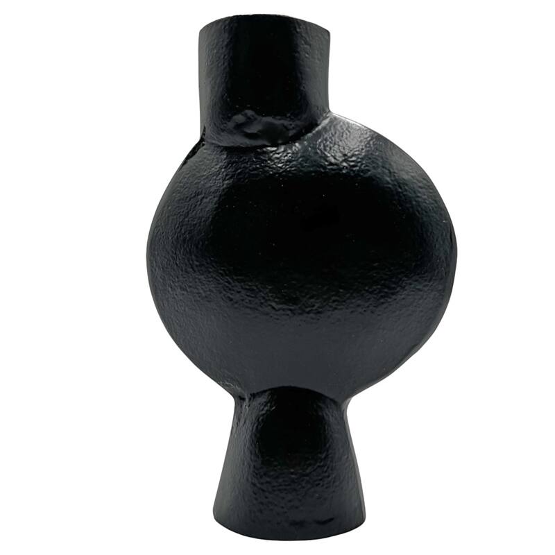 Decorative Handmade Aluminum Abstract Round Flower Vase