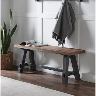 Adam 48"L Solid Wood Bench