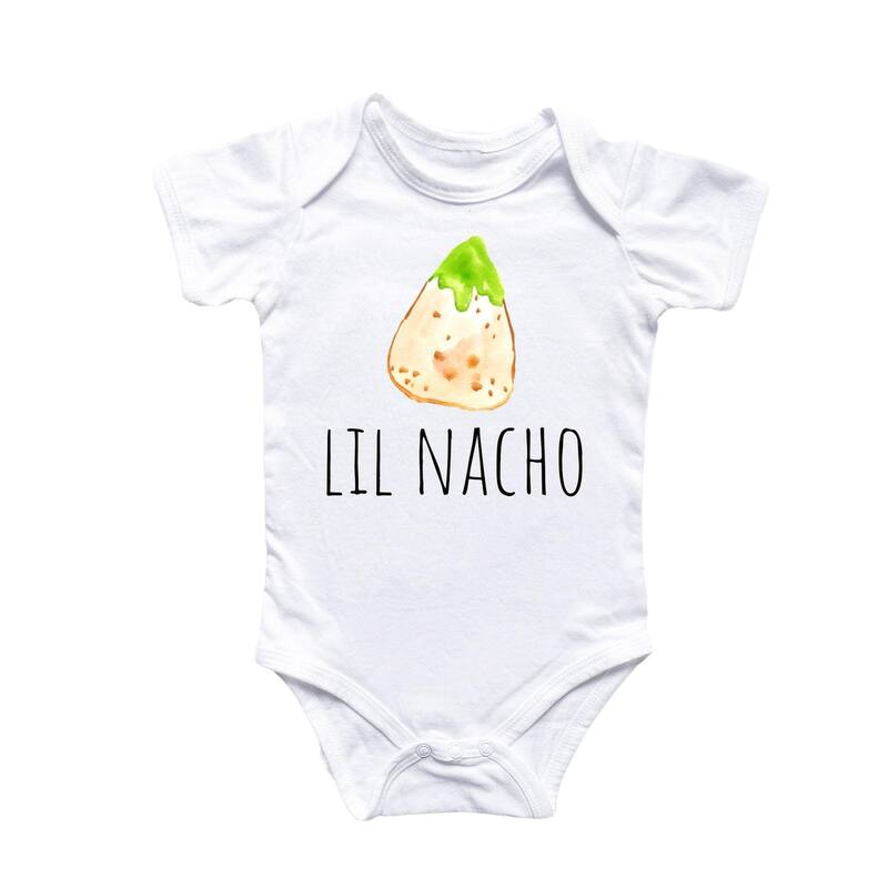 Nacho Mexican - Baby Boy Girl Clothes Infant Bodysuit Funny Cute Newborn - Blue - 0-3M