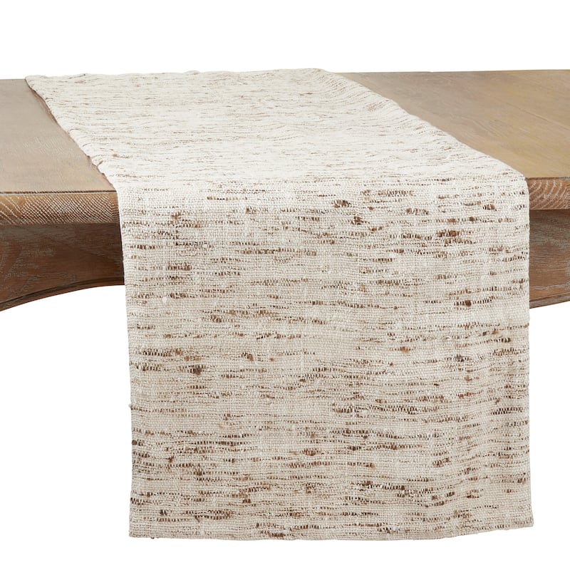 Table Runner With Textured Design - 16"x72"