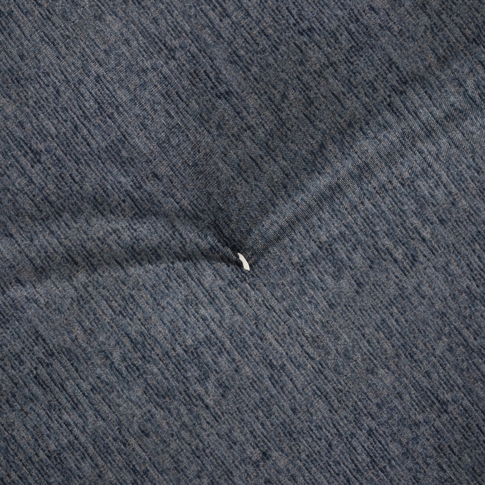 TruPedic Full Textured Blue Grey 12-inch Futon Mattress