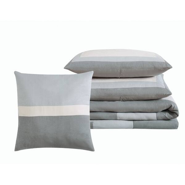 London Fog Dartford Microsuede Comforter Set On Sale Overstock 29641297 Twin Twin Xl