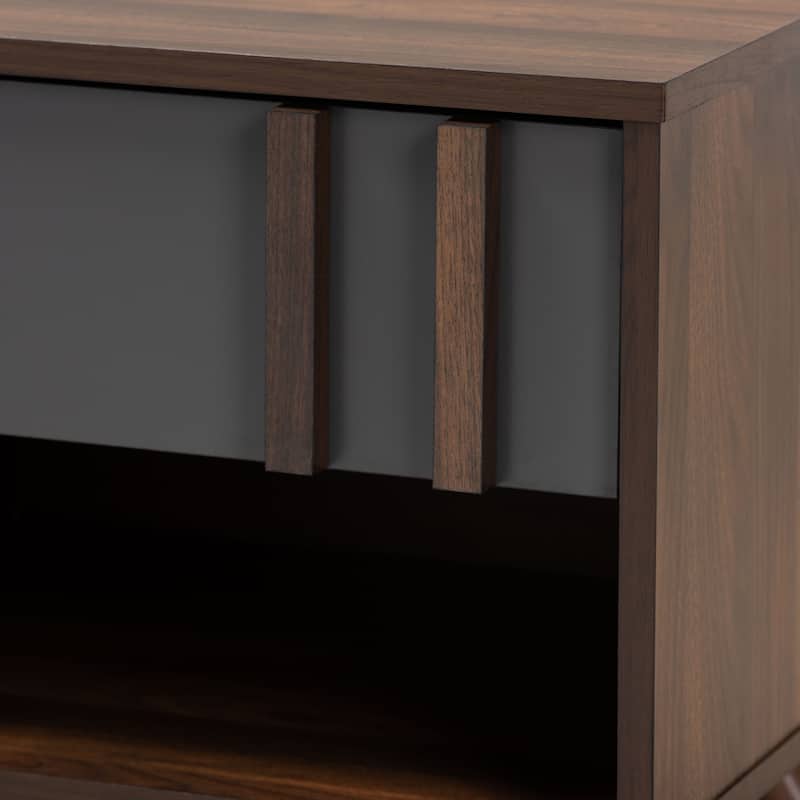 Naoki Modern and Contemporary 1-Drawer Nightstand