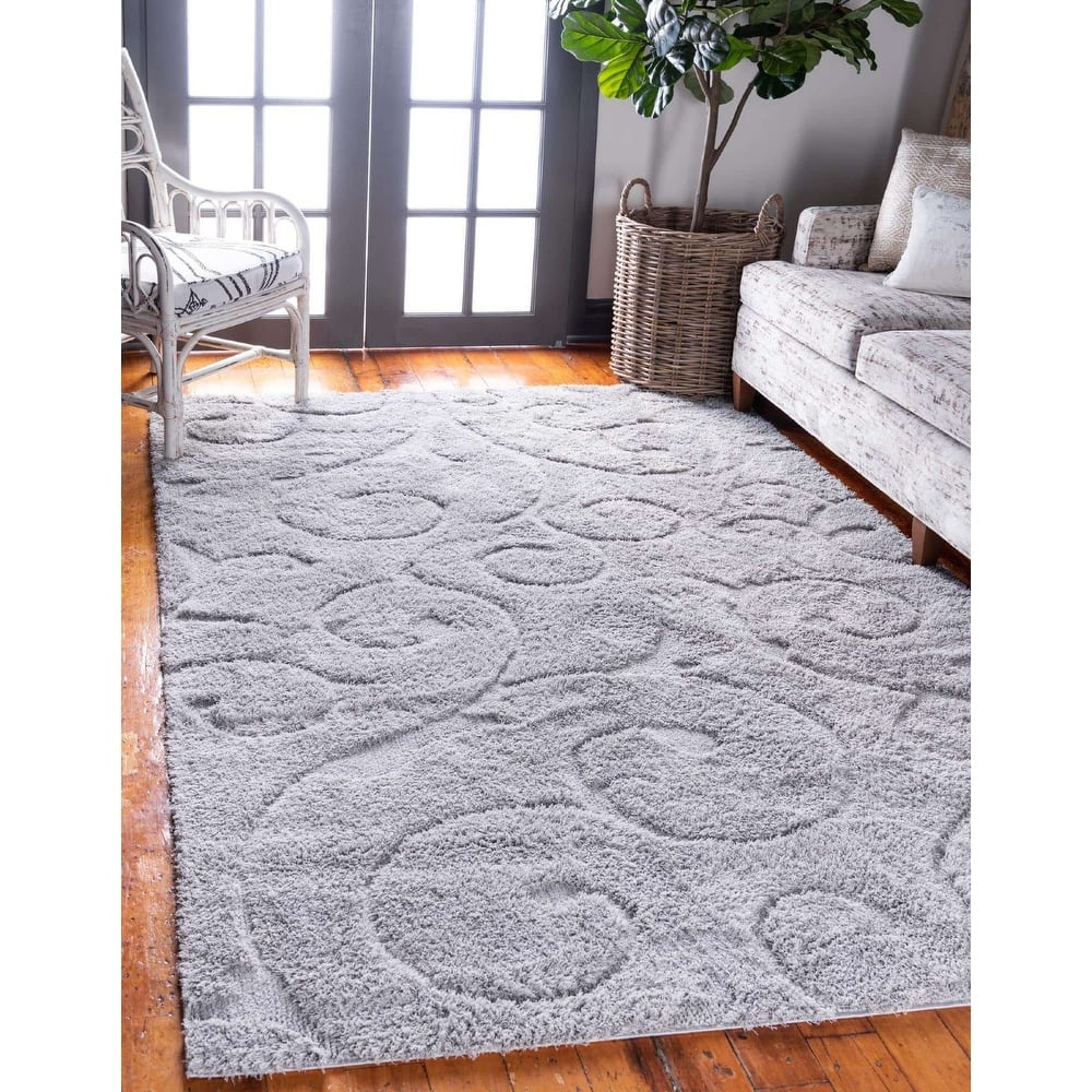 Shag Milson Collection Area Rug