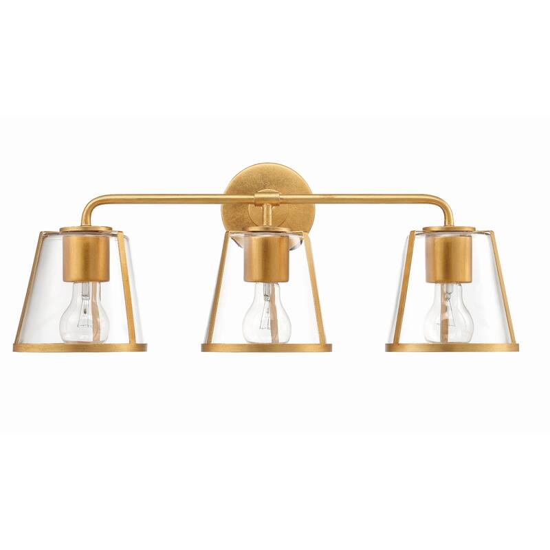 Crystorama Lighting Group FUL-913-CL Fulton 3 Light 23" Wide Vanity