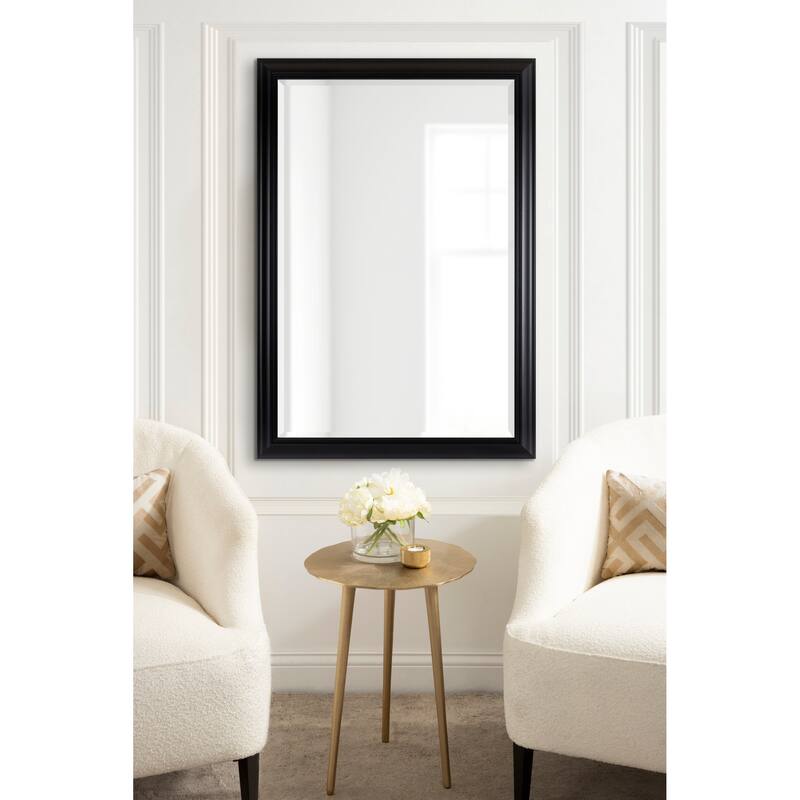 Kate and Laurel Dalat Framed Beveled Wall Mirror