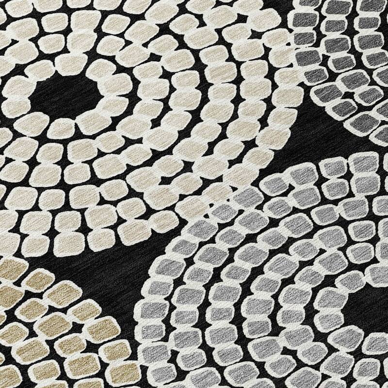 Machine Washable Indoor/ Outdoor Chantille Contemporary Rug