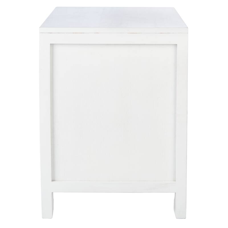 SAFAVIEH Zhane Coastal 1-Drawer 1-Door Nightstand
