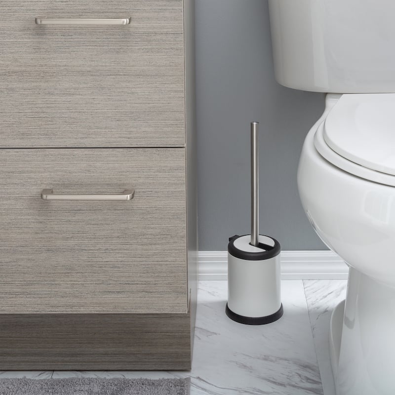 Bath Bliss White Bathroom Accessory Set