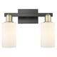 Option Black Antique Brass / Matte White