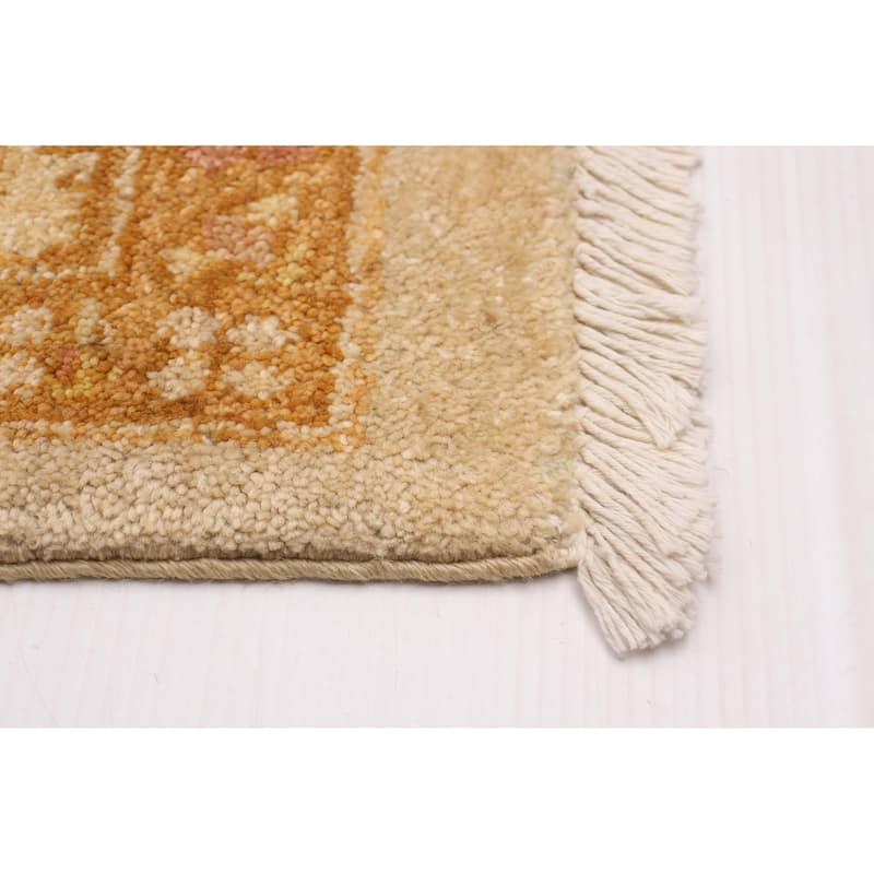 ECARPETGALLERY Hand-knotted Peshawar Oushak Blue Wool Rug - 7'11 x 10'2