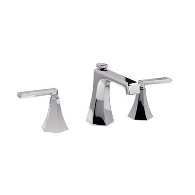 McMillan Widespread Lavatory Faucet in Polished Chrome Finish. - 8" widespread