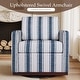 preview thumbnail 63 of 154, Set of 2 Modern Swivel Accent Armchairs Upholstered Arm Chairs