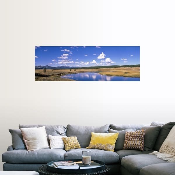 Hayden Valley Yellowstone River Yellowstone National Park Wy Poster Print Overstock 16871840