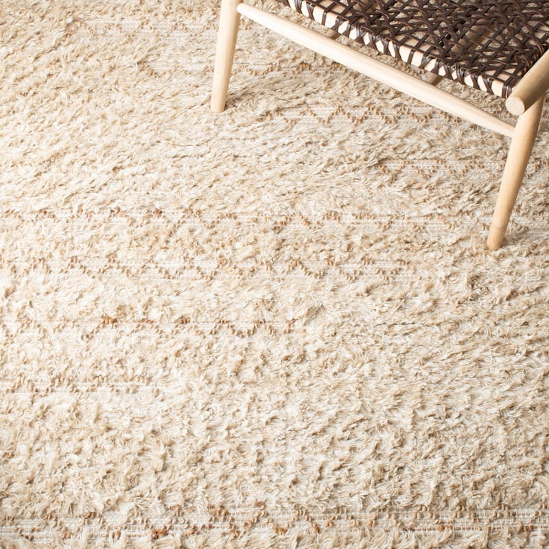 SAFAVIEH Handmade Natura Siemone Casual Wool Rug
