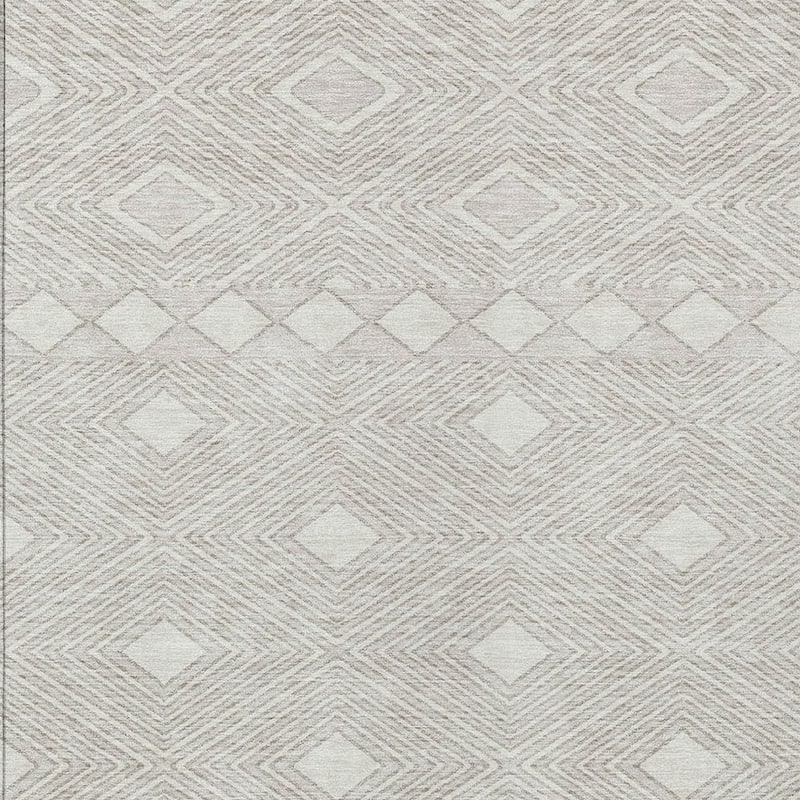 HomeRoots Geometric Transitional Rectangle Outdoor Rug