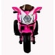 preview thumbnail 8 of 15, 6V Kids Ride On Motorcycle,380W Electric Ride On Motorcycle with Training Wheels, Light Wheels, Manual Throttle,Led Lights