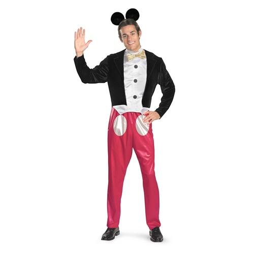 Shop Adult Mickey Mouse Mens Disney Halloween Costume 42 46 Xl Xl 42 46 Chest Overstock 16807864