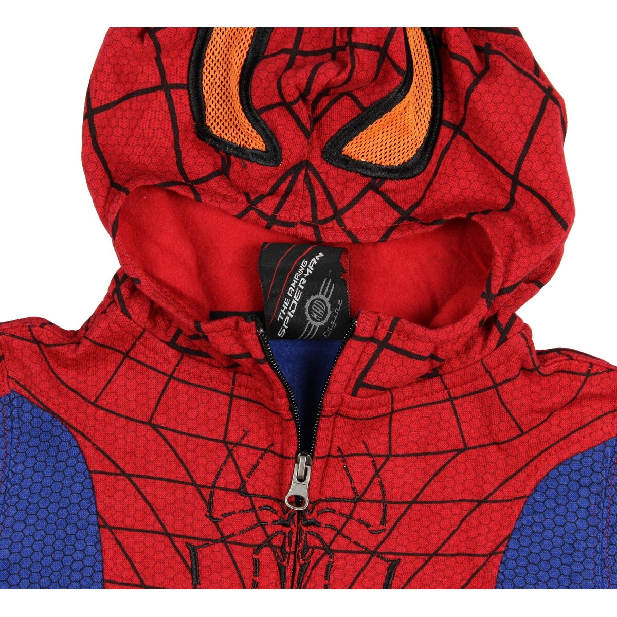 Shop Marvel Spider Man Little Boys Toddler Zip Up Character Hoodie Overstock 20365343
