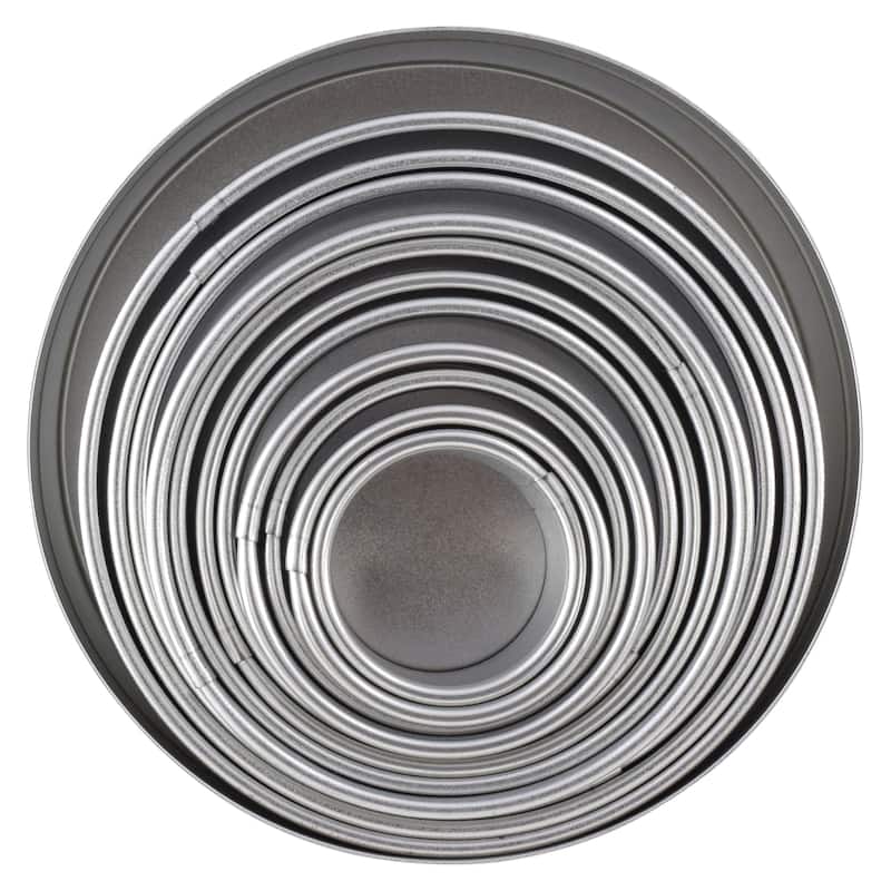 Plain Pastry Cutters 11 Piece Set Silver On Sale Bed Bath & Beyond 40117787