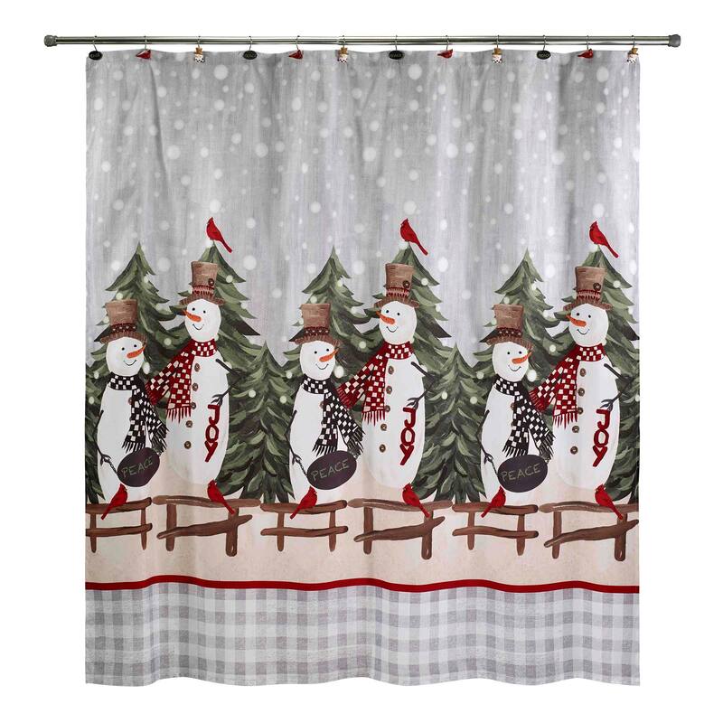 Avanti Country Friends Shower Curtain & Hook Set