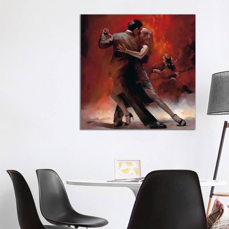 iCanvas "Tango Argentino II" by Willem Haenraets Canvas Print - 37x37x1.5