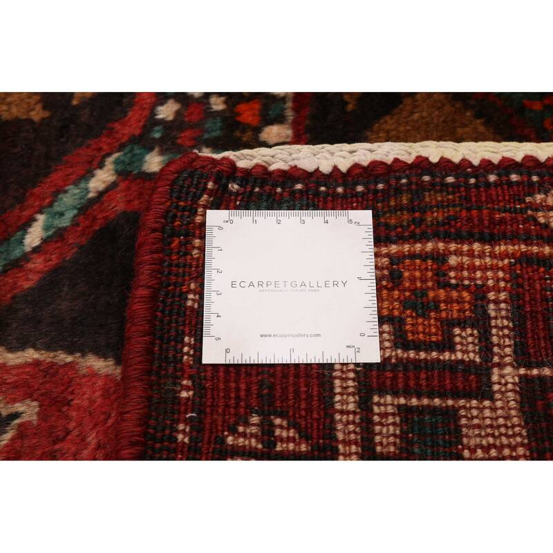 ECARPETGALLERY Hand-knotted Konya Anatolian Red Wool Rug - 3'7 x 12'11