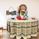 preview thumbnail 16 of 18, Lush Floral Block Print Vegetable Dye Cotton Table Linen Collection