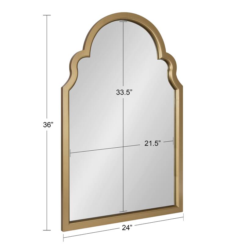 Kate and Laurel Hogan Arch Framed Mirror
