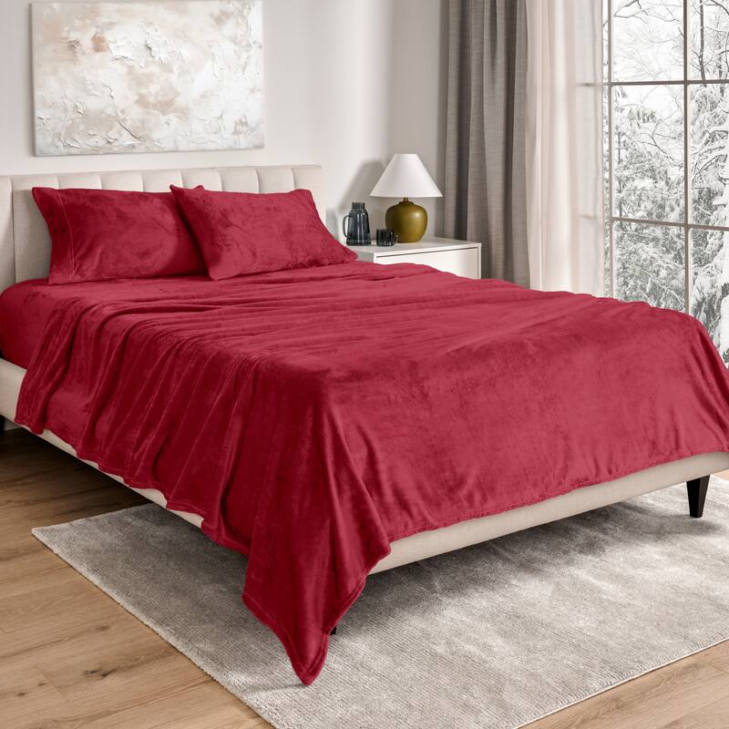 Bare Home Velvety Soft Microplush Sheet Set