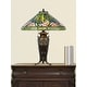 preview thumbnail 2 of 1, Pink Glades Dale Tiffany Table Lamp. - 27.5" Tall