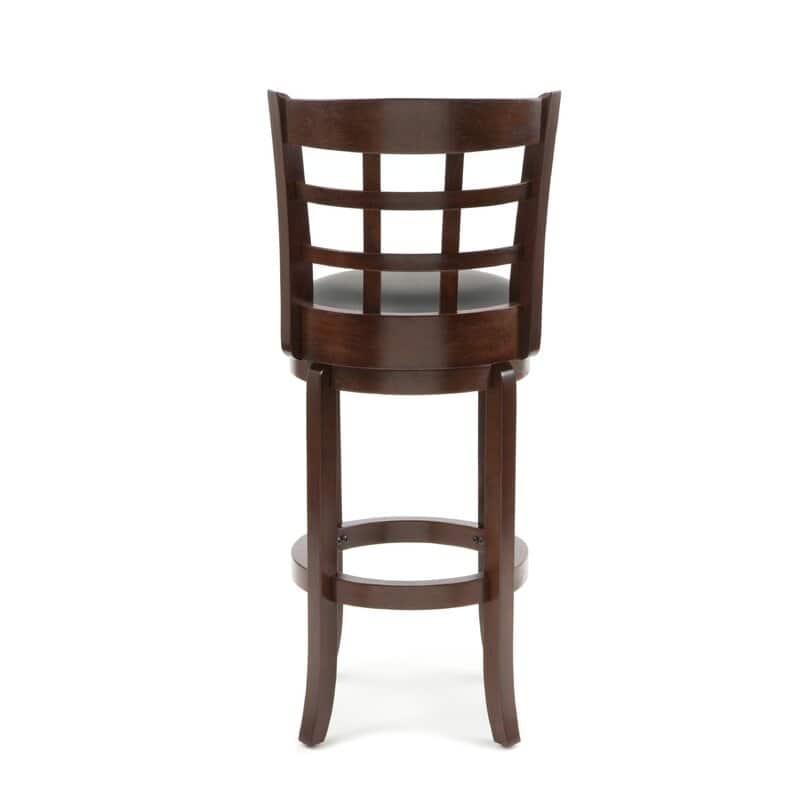 Kyoto Rubberwood 29-inch Swivel Stool
