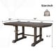 preview thumbnail 9 of 31, Versatile Expandable Dining Table for Various Occasions and Spaces