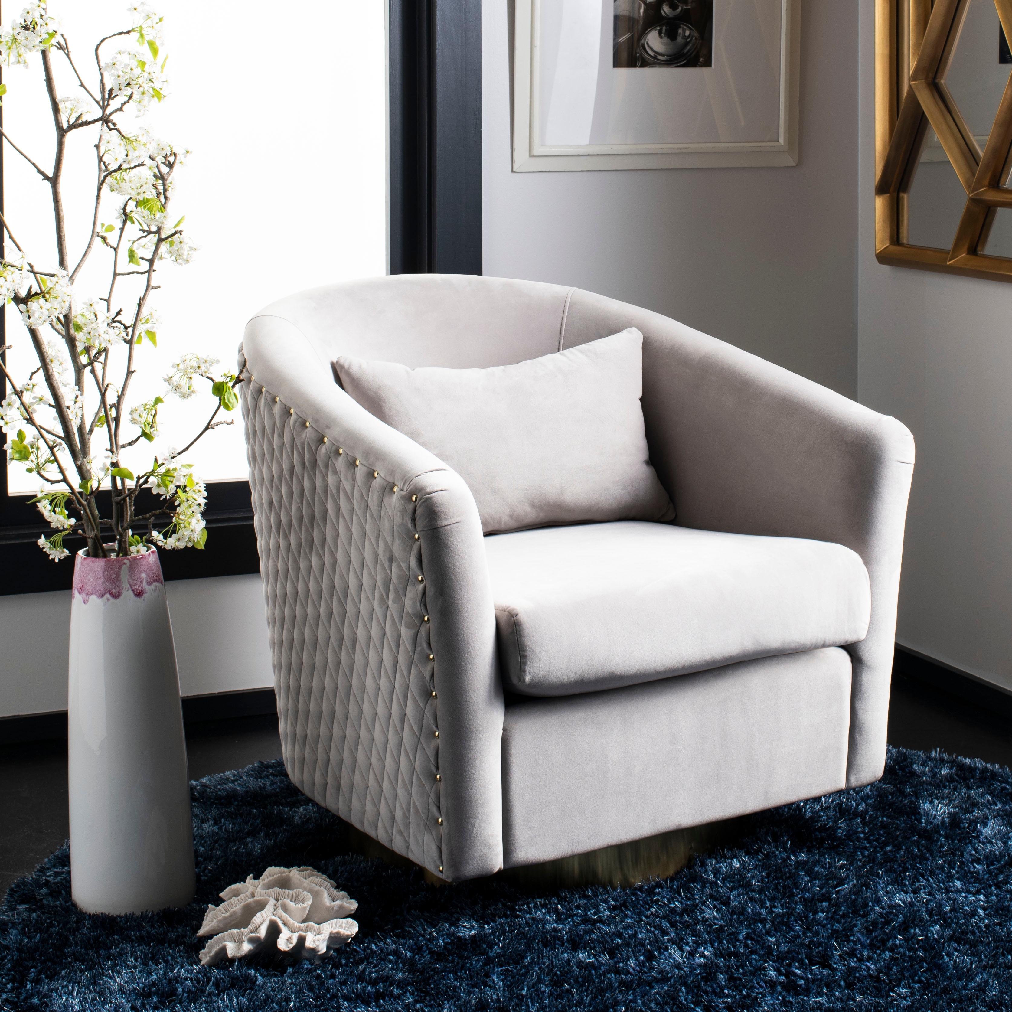 clara swivel glider