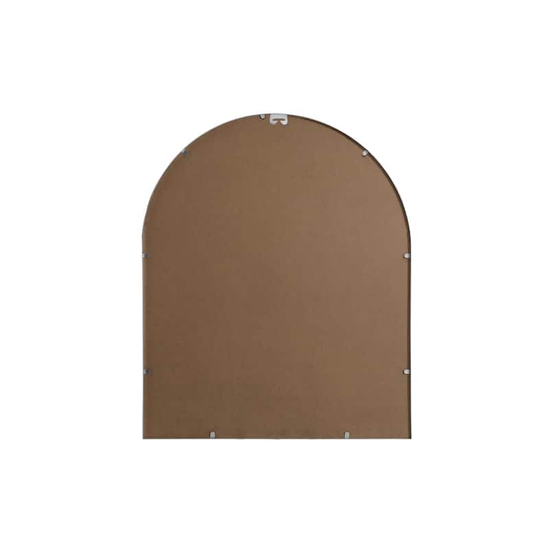 Indigo Home Metal Frame Arch Mirror 30x36 Inch