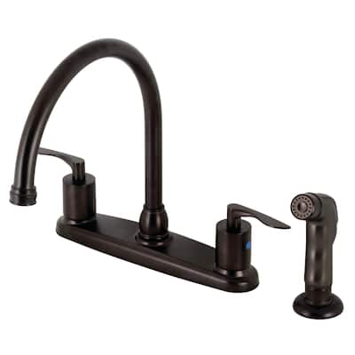 Kingston Brass Serena 1.8 GPM Standard Extended Gooseneck Kitchen