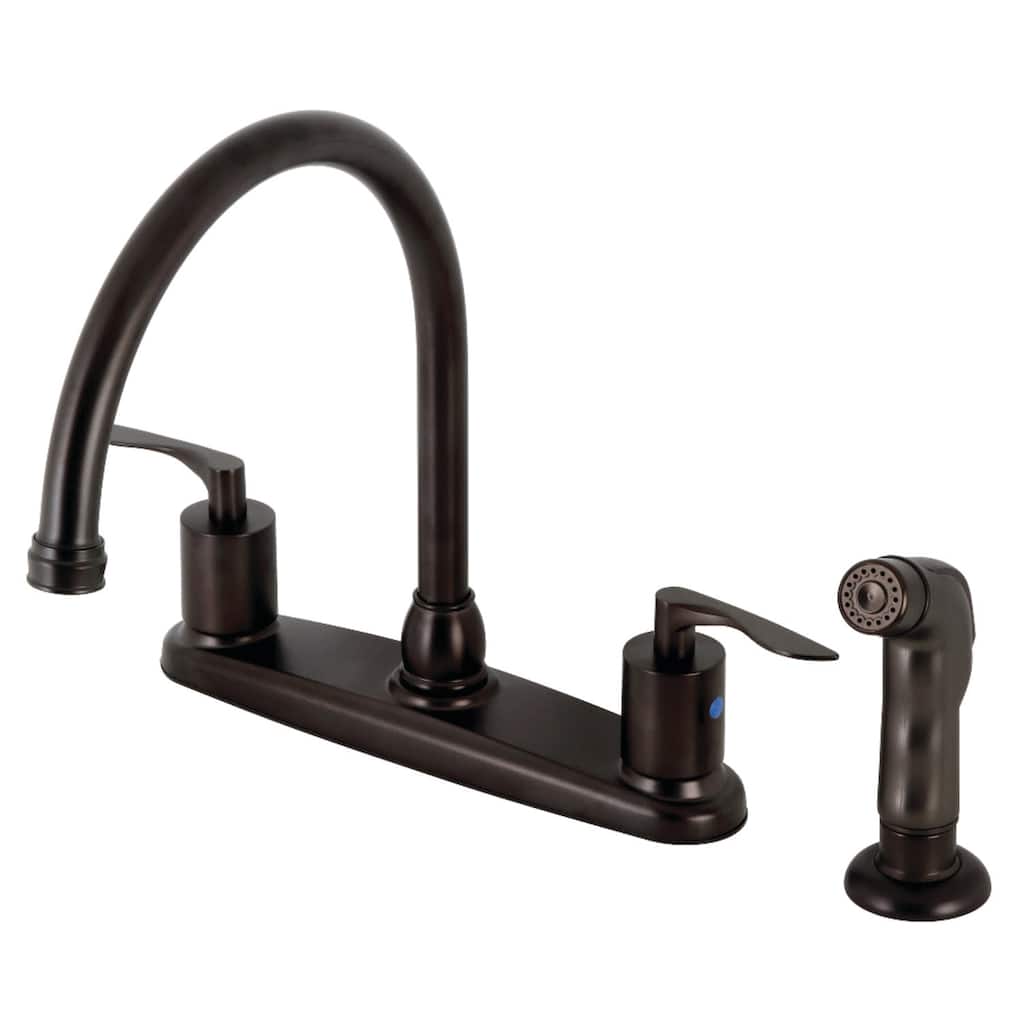 Kingston Brass Serena 1.8 GPM Standard Extended Gooseneck Kitchen