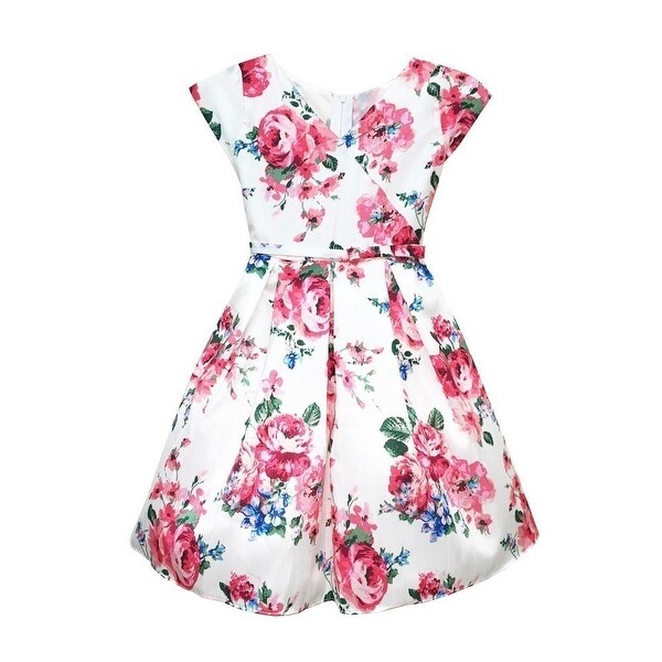 2t flower girl dress white
