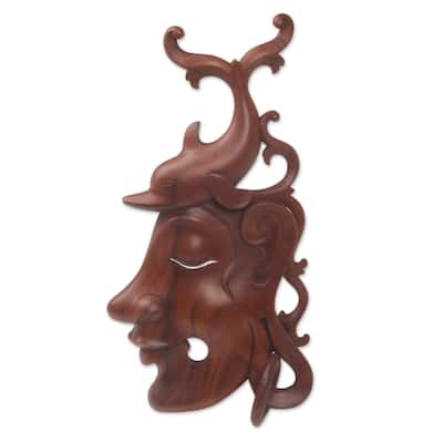 Novica Handmade Mermaid Wonder Wood Wall Sculpture