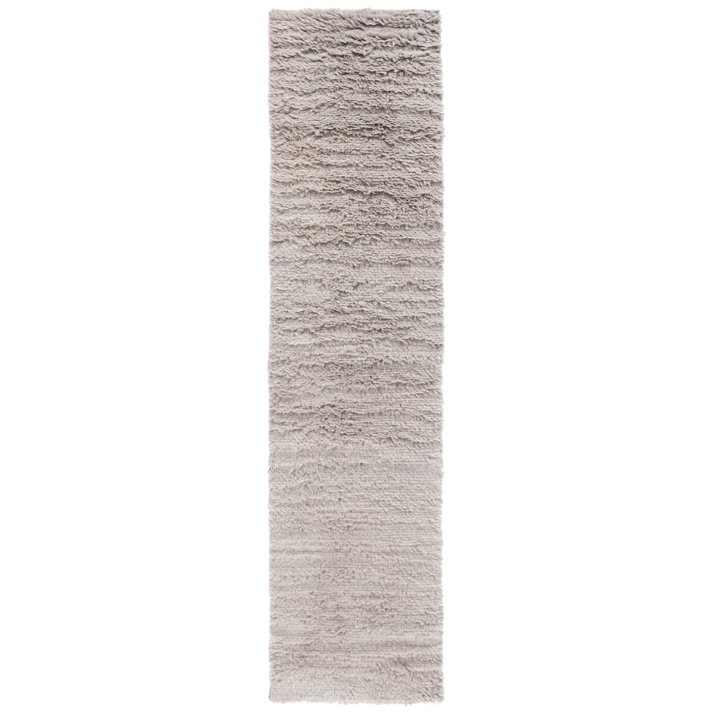 SAFAVIEH Handmade Casablanca Shag Edle Solid Wool Rug