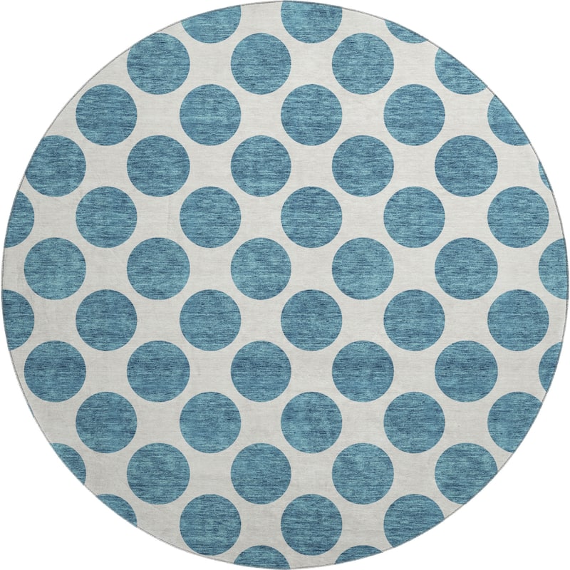 Premium Washable Super Soft Geo Dots Mayfield Rug