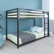 preview thumbnail 4 of 29, Avenue Greene Macie Metal Twin over Twin Bunk Bed