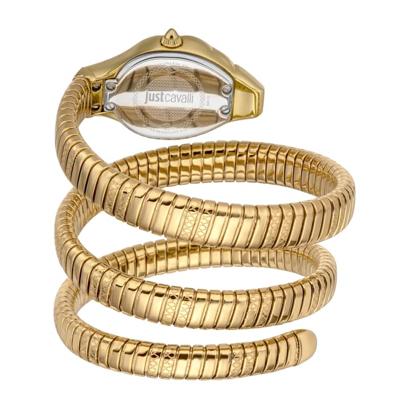Just Cavalli Women's JC1L193M0035 Quartz Watch - Gold-Tone