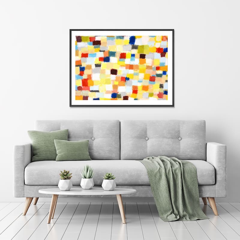 Vision Quilt Framed Print Wall Art by Norman Wyatt Jr.