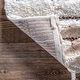 preview thumbnail 4 of 5, Nuloom Geometric Angela High-Low Modern Diamond Tassel Area Rug